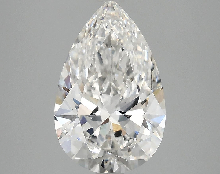 3.07 Carat Pear Shaped Ideal Cut VS1 IGI Certified Lab Grown Diamond