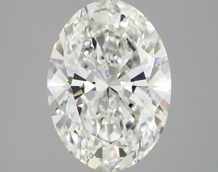 3.03 Carat Oval Shaped Ideal Cut VVS2 IGI Certified Lab Grown Diamond