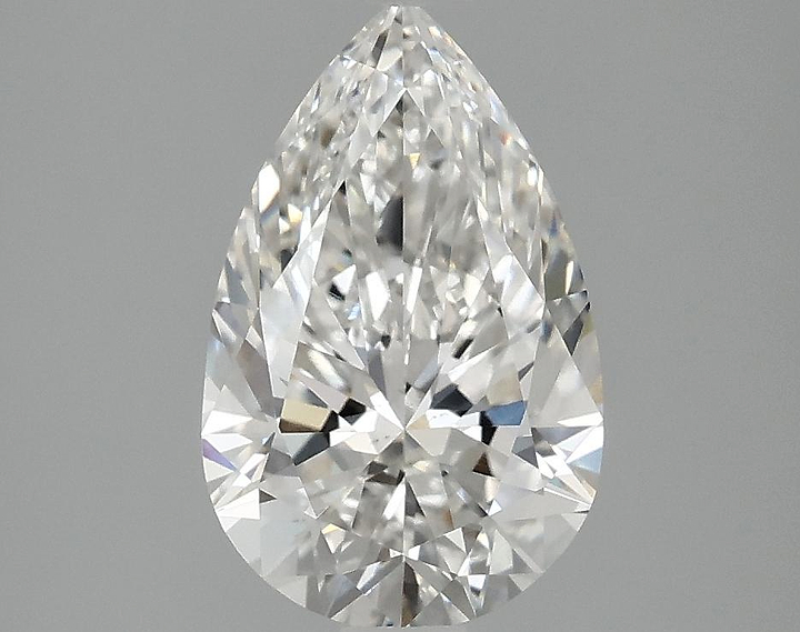 2.03 Carat Pear Shaped Ideal Cut VS1 IGI Certified Lab Grown Diamond