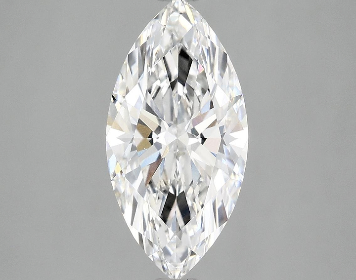 2.1 Carat Marquise Shaped Ideal Cut VS1 IGI Certified Lab Grown Diamond