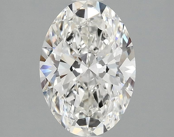 1.5 Carat Oval Shaped Ideal Cut VVS2 IGI Certified Lab Grown Diamond