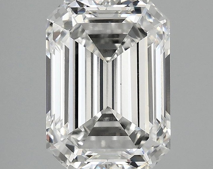 3.07 Carat Emerald Shaped Excellent Cut VS1 IGI Certified Lab Grown Diamond