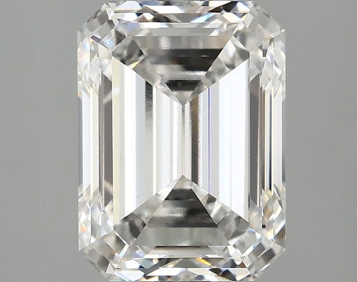 3.01 Carat Emerald Shaped Excellent Cut VS1 IGI Certified Lab Grown Diamond