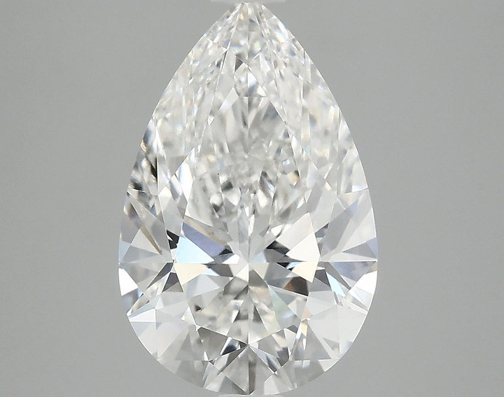 3.1 Carat Pear Shaped Ideal Cut VS1 IGI Certified Lab Grown Diamond
