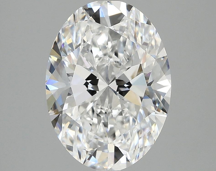 3.03 Carat Oval Shaped Excellent Cut VVS2 IGI Certified Lab Grown Diamond