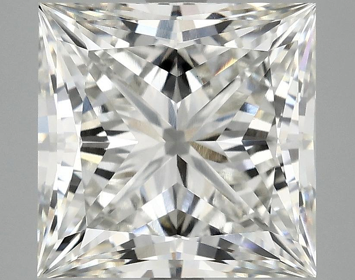 5.14 Carat Princess Shaped Ideal Cut VS1 IGI Certified Lab Grown Diamond