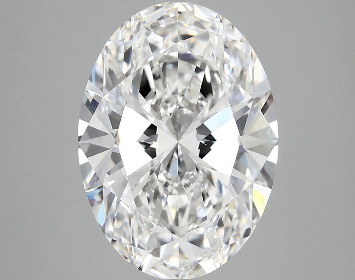 4.05 Carat Oval Shaped Ideal Cut VVS2 IGI Certified Lab Grown Diamond