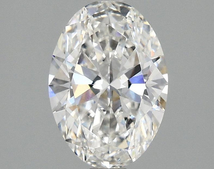 1.47 Carat Oval Shaped Ideal Cut VVS2 IGI Certified Lab Grown Diamond