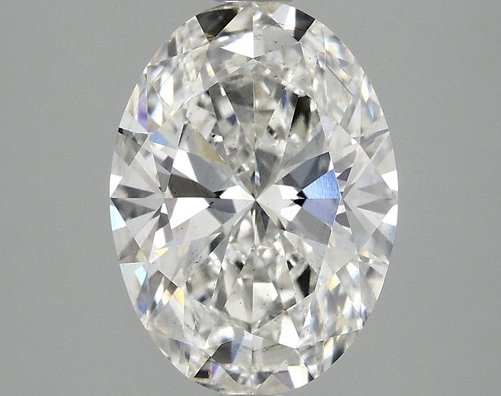 3.01 Carat Oval Shaped Excellent Cut SI1 IGI Certified Lab Grown Diamond