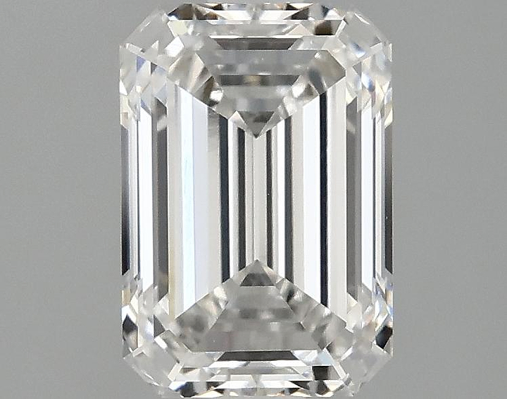 2.07 Carat Emerald Shaped Ideal Cut VVS2 IGI Certified Lab Grown Diamond