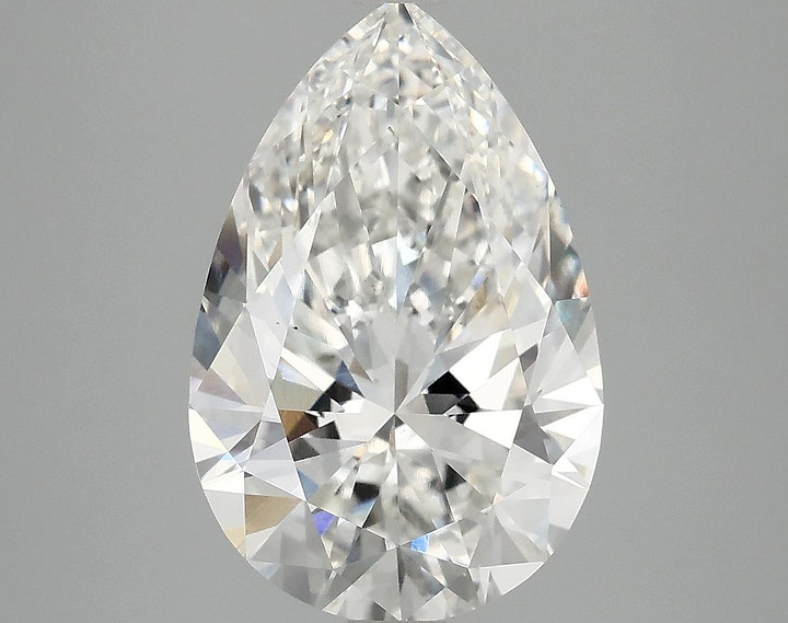4.02 Carat Pear Shaped Excellent Cut VS1 IGI Certified Lab Grown Diamond