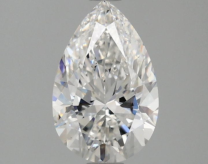 1.59 Carat Pear Shaped Ideal Cut VS1 IGI Certified Lab Grown Diamond