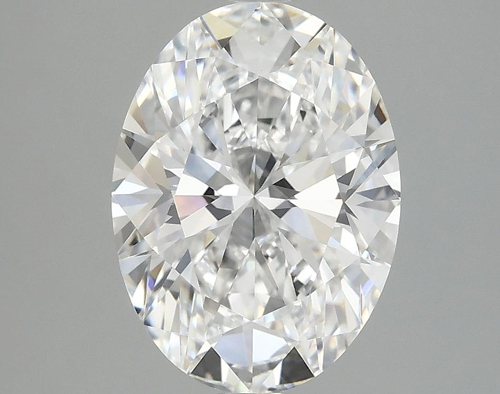 3.03 Carat Oval Shaped Excellent Cut VVS2 IGI Certified Lab Grown Diamond