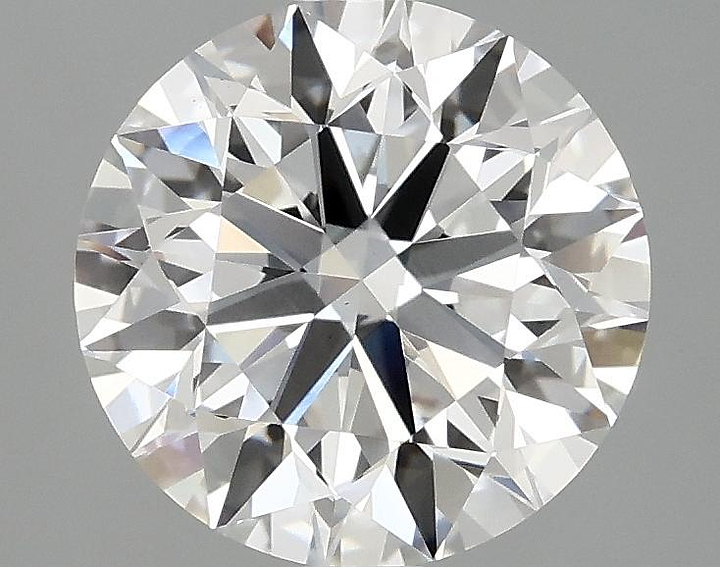 2.58 Carat Round Shaped Excellent Cut VS1 IGI Certified Lab Grown Diamond