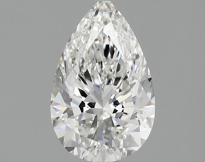 1.07 Carat Pear Shaped Ideal Cut VVS2 IGI Certified Lab Grown Diamond