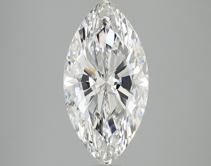 3.1 Carat Marquise Shaped Ideal Cut VVS2 IGI Certified Lab Grown Diamond