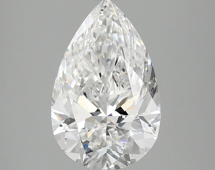 2.92 Carat Pear Shaped Ideal Cut VVS2 IGI Certified Lab Grown Diamond