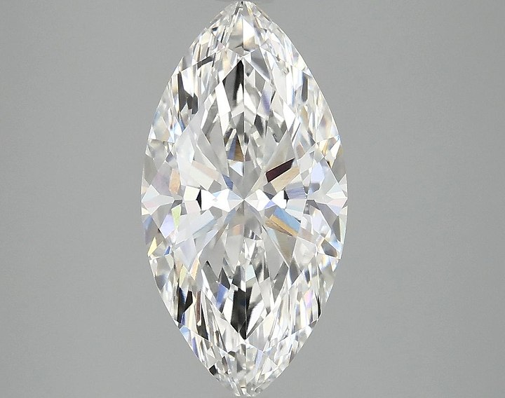 3.09 Carat Marquise Shaped Ideal Cut VVS2 IGI Certified Lab Grown Diamond