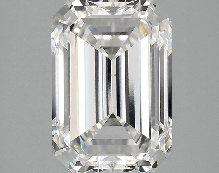 2.99 Carat Emerald Shaped Ideal Cut VS2 IGI Certified Lab Grown Diamond