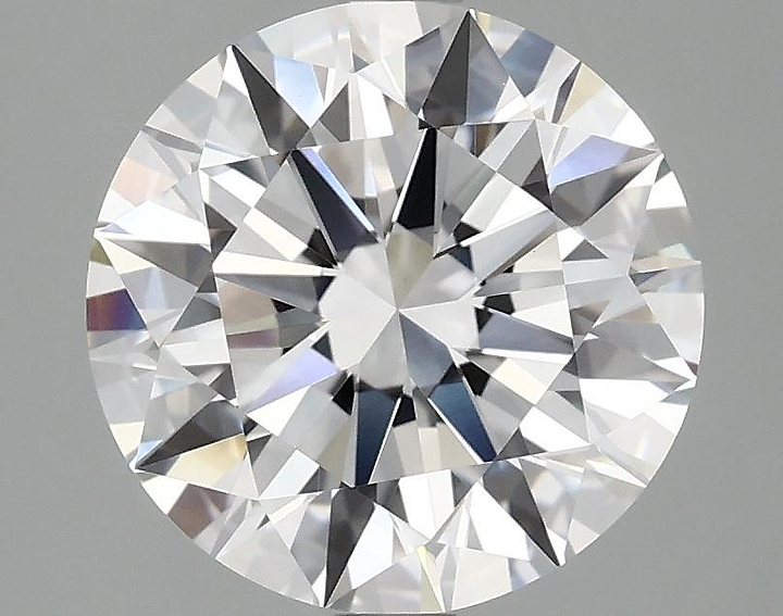3.04 Carat Round Shaped Ideal Cut VVS2 IGI Certified Lab Grown Diamond