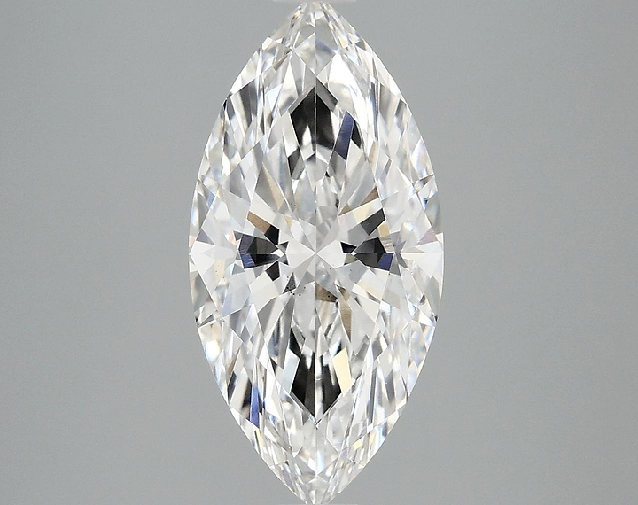 3.09 Carat Marquise Shaped Ideal Cut VS2 IGI Certified Lab Grown Diamond