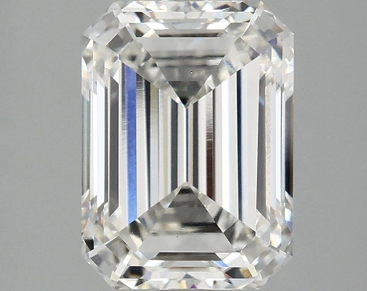 3.07 Carat Emerald Shaped Excellent Cut VS1 IGI Certified Lab Grown Diamond