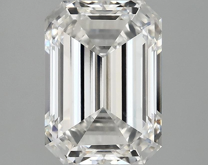 3.09 Carat Emerald Shaped Ideal Cut VS1 IGI Certified Lab Grown Diamond