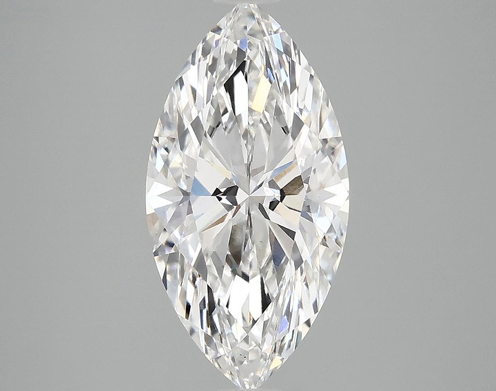 3.08 Carat Marquise Shaped Ideal Cut VS1 IGI Certified Lab Grown Diamond