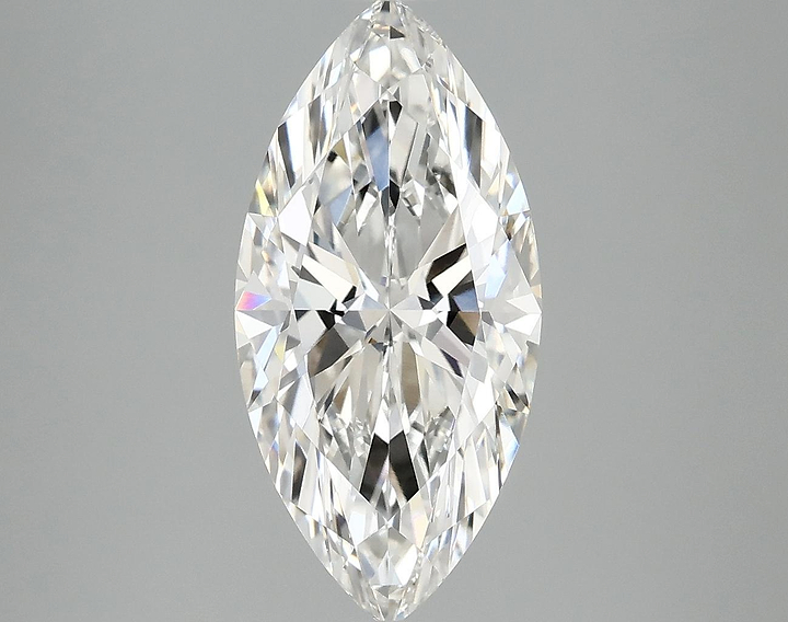 3.1 Carat Marquise Shaped Excellent Cut VVS1 IGI Certified Lab Grown Diamond