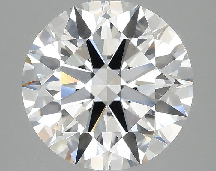 3.09 Carat Round Shaped Ideal Cut VS1 IGI Certified Lab Grown Diamond