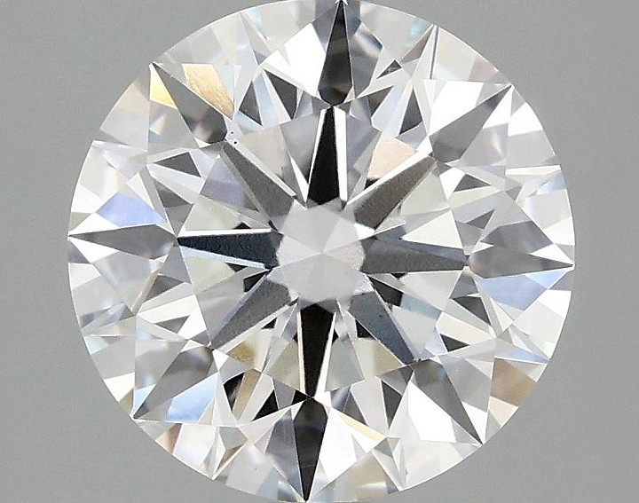 3.09 Carat Round Shaped Ideal Cut VS1 IGI Certified Lab Grown Diamond