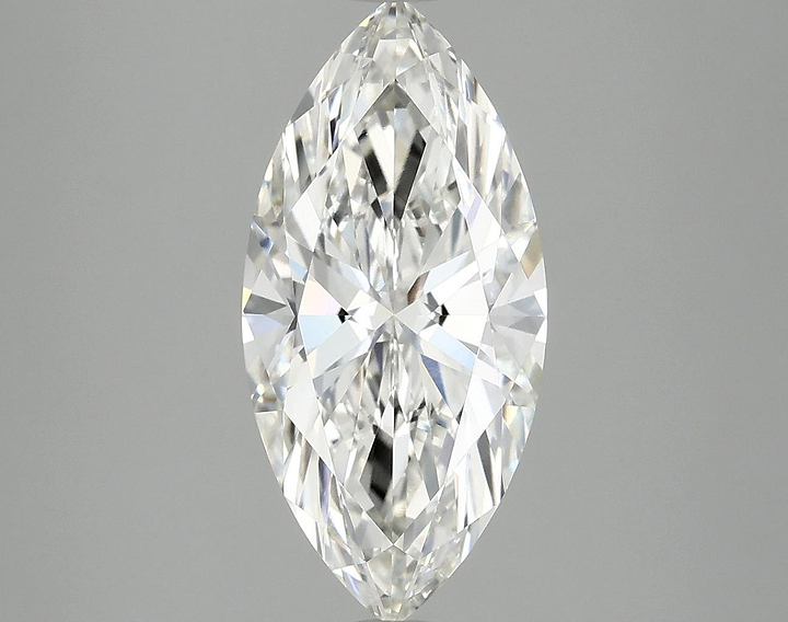 2.98 Carat Marquise Shaped Excellent Cut VVS2 IGI Certified Lab Grown Diamond