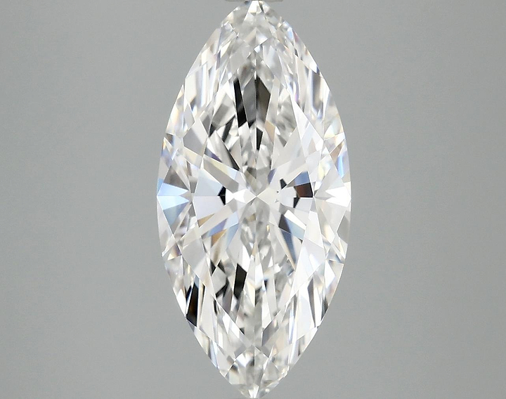 3.0 Carat Marquise Shaped Excellent Cut VVS2 IGI Certified Lab Grown Diamond
