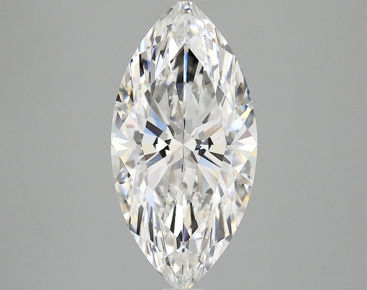 3.09 Carat Marquise Shaped Ideal Cut VS2 IGI Certified Lab Grown Diamond