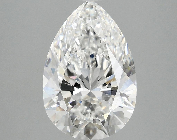 3.04 Carat Pear Shaped Excellent Cut VS1 IGI Certified Lab Grown Diamond