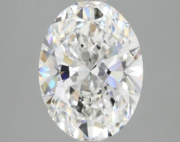 3.09 Carat Oval Shaped Excellent Cut VVS2 IGI Certified Lab Grown Diamond