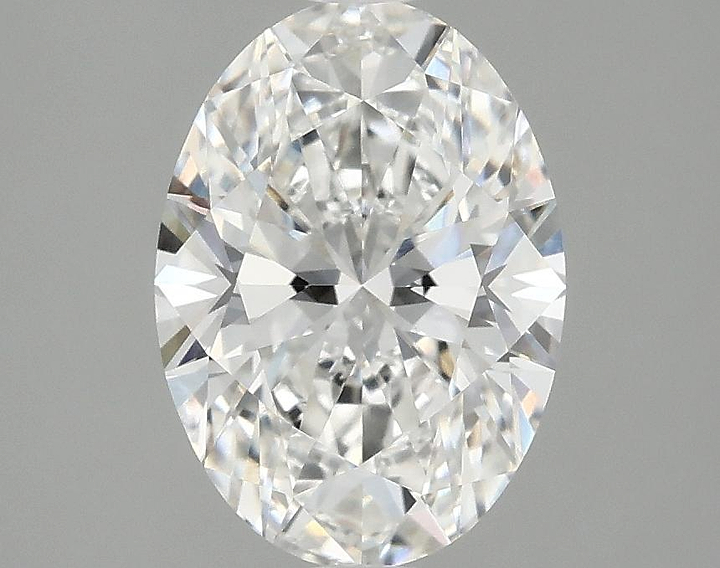 2.05 Carat Oval Shaped Ideal Cut VVS2 IGI Certified Lab Grown Diamond