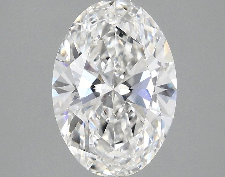 2.0 Carat Oval Shaped Ideal Cut VVS2 IGI Certified Lab Grown Diamond