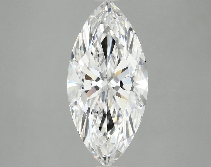3.02 Carat Marquise Shaped Excellent Cut VVS2 IGI Certified Lab Grown Diamond