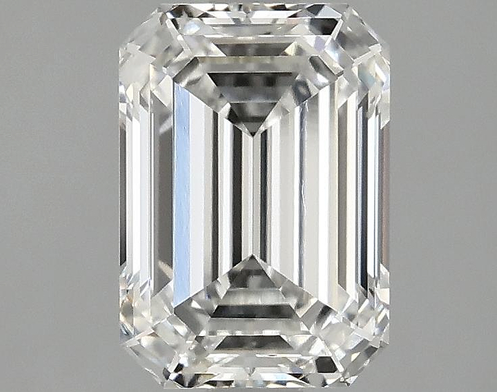 2.03 Carat Emerald Shaped Ideal Cut VS1 IGI Certified Lab Grown Diamond