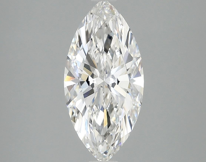 1.85 Carat Marquise Shaped Excellent Cut VVS2 IGI Certified Lab Grown Diamond