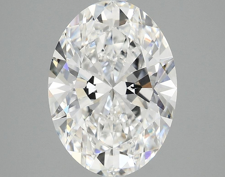 3.1 Carat Oval Shaped Ideal Cut VVS2 IGI Certified Lab Grown Diamond