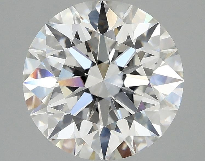 2.58 Carat Round Shaped Excellent Cut VVS2 IGI Certified Lab Grown Diamond