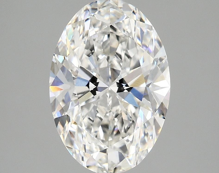 2.58 Carat Oval Shaped Ideal Cut VVS2 IGI Certified Lab Grown Diamond