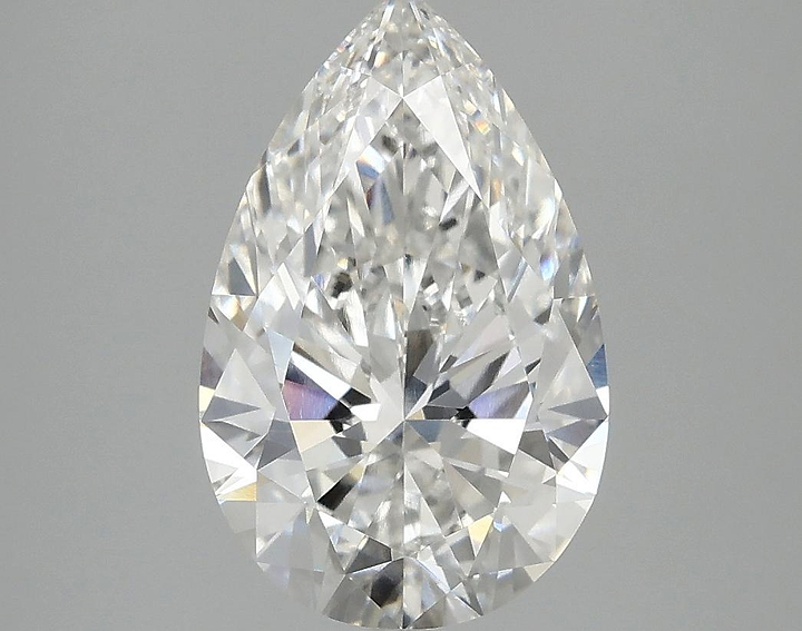 2.91 Carat Pear Shaped Ideal Cut VVS2 IGI Certified Lab Grown Diamond