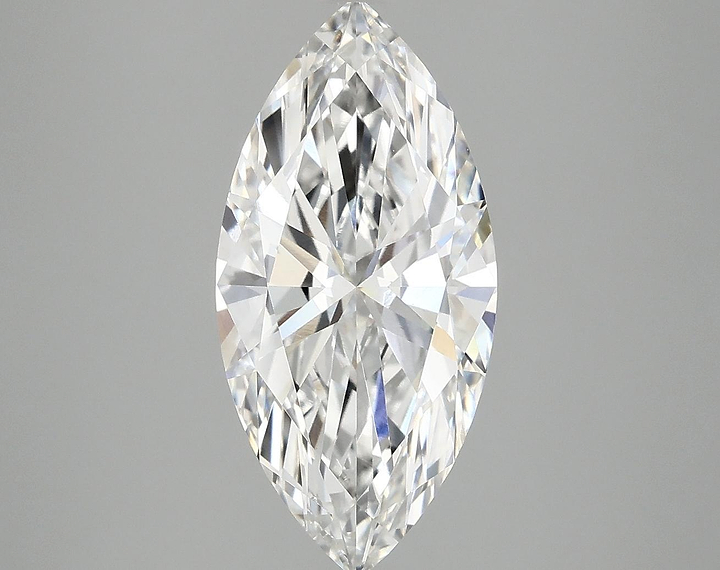 3.02 Carat Marquise Shaped Excellent Cut VVS2 IGI Certified Lab Grown Diamond