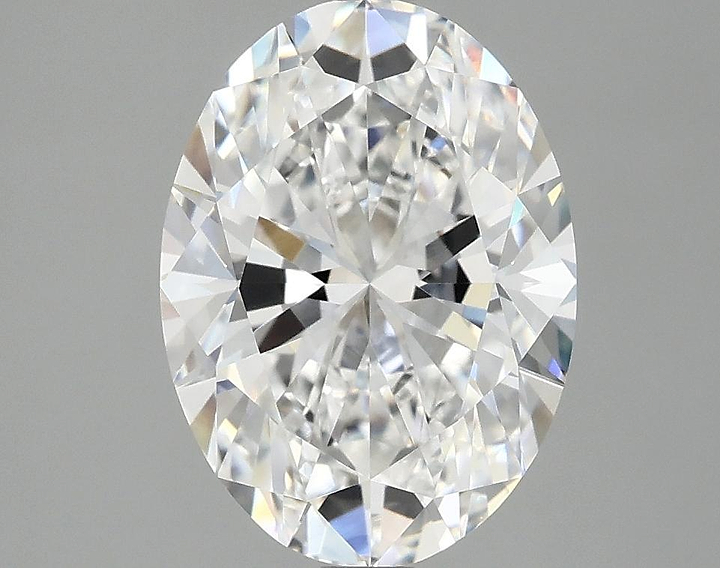 3.07 Carat Oval Shaped Excellent Cut VVS2 IGI Certified Lab Grown Diamond