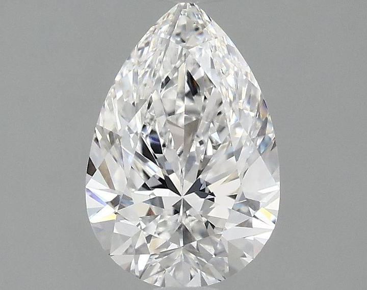 1.08 Carat Pear Shaped Excellent Cut VS1 IGI Certified Lab Grown Diamond