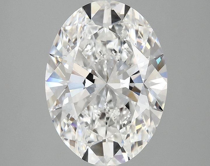4.07 Carat Oval Shaped Excellent Cut VVS2 IGI Certified Lab Grown Diamond