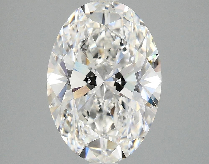3.1 Carat Oval Shaped Ideal Cut VS2 IGI Certified Lab Grown Diamond
